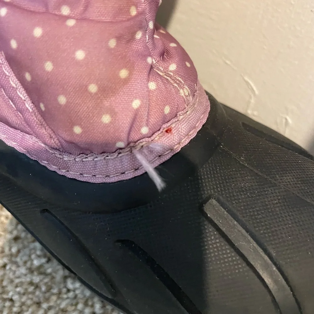 Sorel Flurry Print Polka Dot Winter Boots